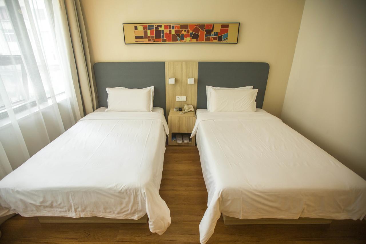 Hanting Premium Hotel Shanghai Plaza 66 Exteriör bild
