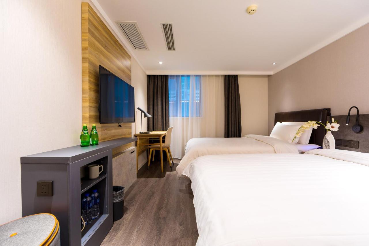 Hanting Premium Hotel Shanghai Plaza 66 Exteriör bild